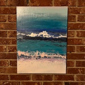 24”x18” One of a Kind Painting | The Ocean III